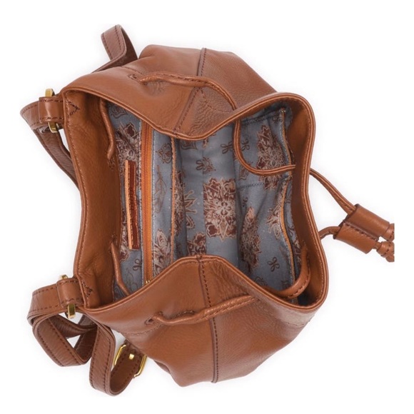 HOBO Ramble Leather Drawstring Shoulder / Backpack main image 8